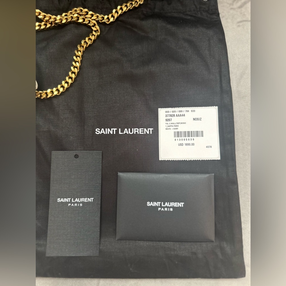 🌟SOLD🌟 NWT YSL Classic Cassandre Chain Wallet - Picture 9 of 9